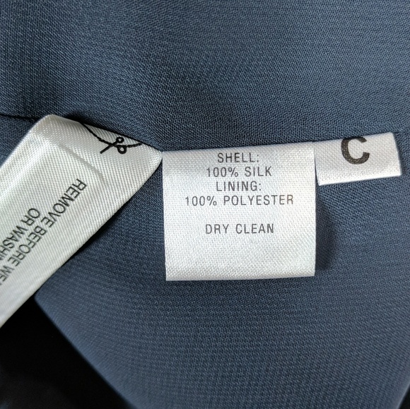 Loft | Draped front silk skirt 0P NWT - Picture 4 of 6